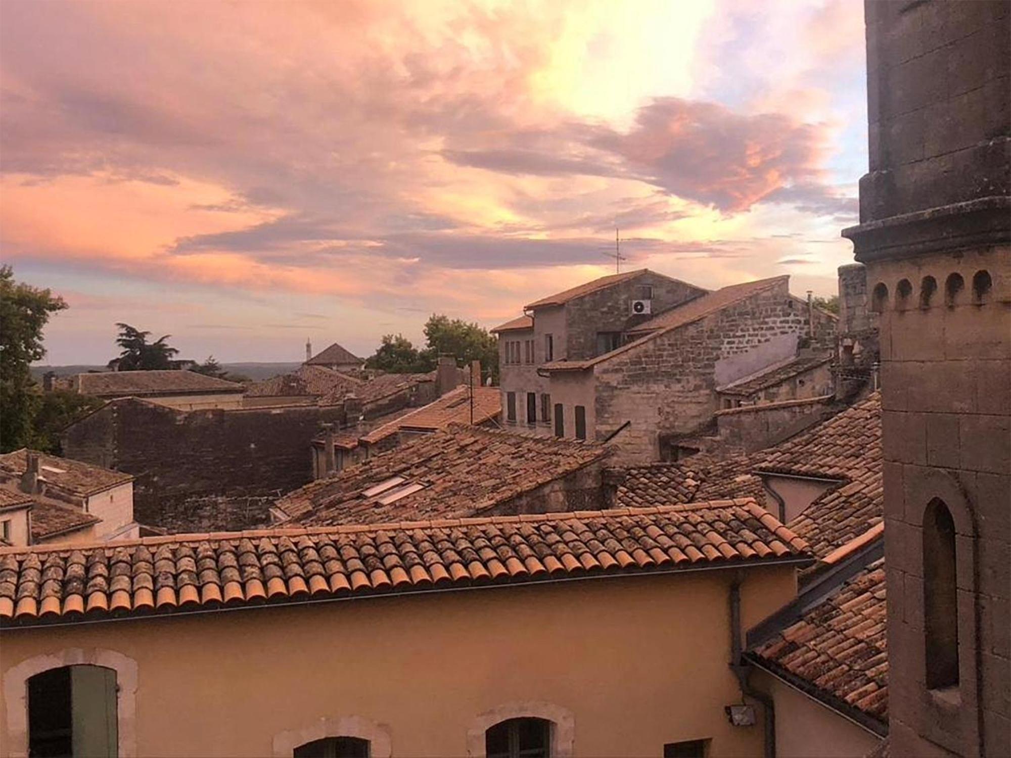 Chambre D'Hote Vue Exepitonnelle Uzès Exterior foto