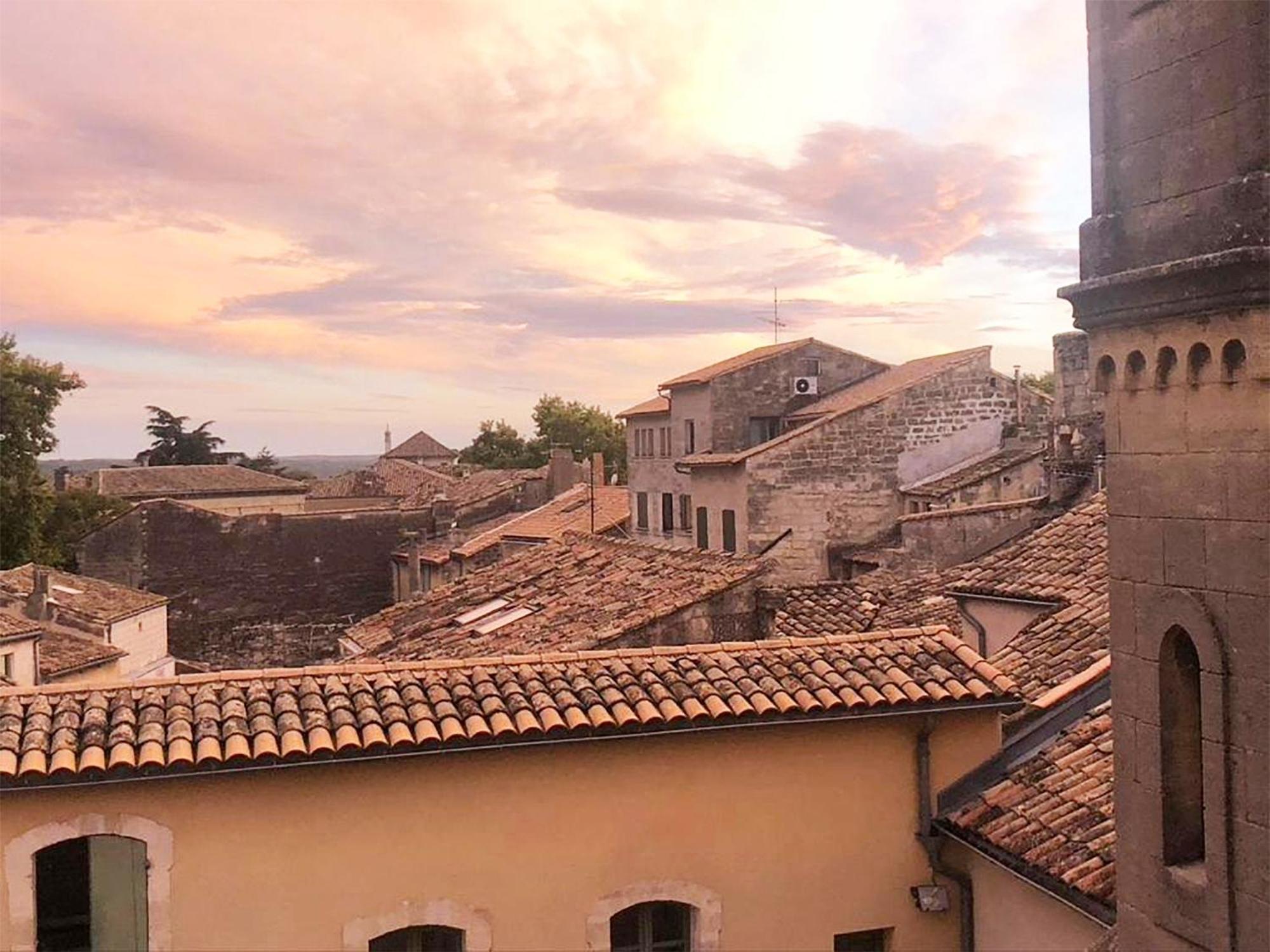 Chambre D'Hote Vue Exepitonnelle Uzès Exterior foto