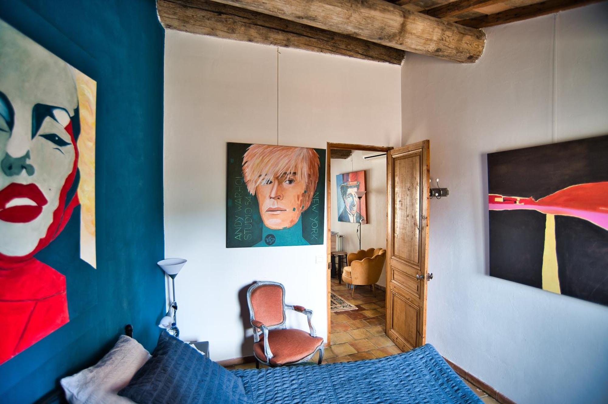 Chambre D'Hote Vue Exepitonnelle Uzès Exterior foto