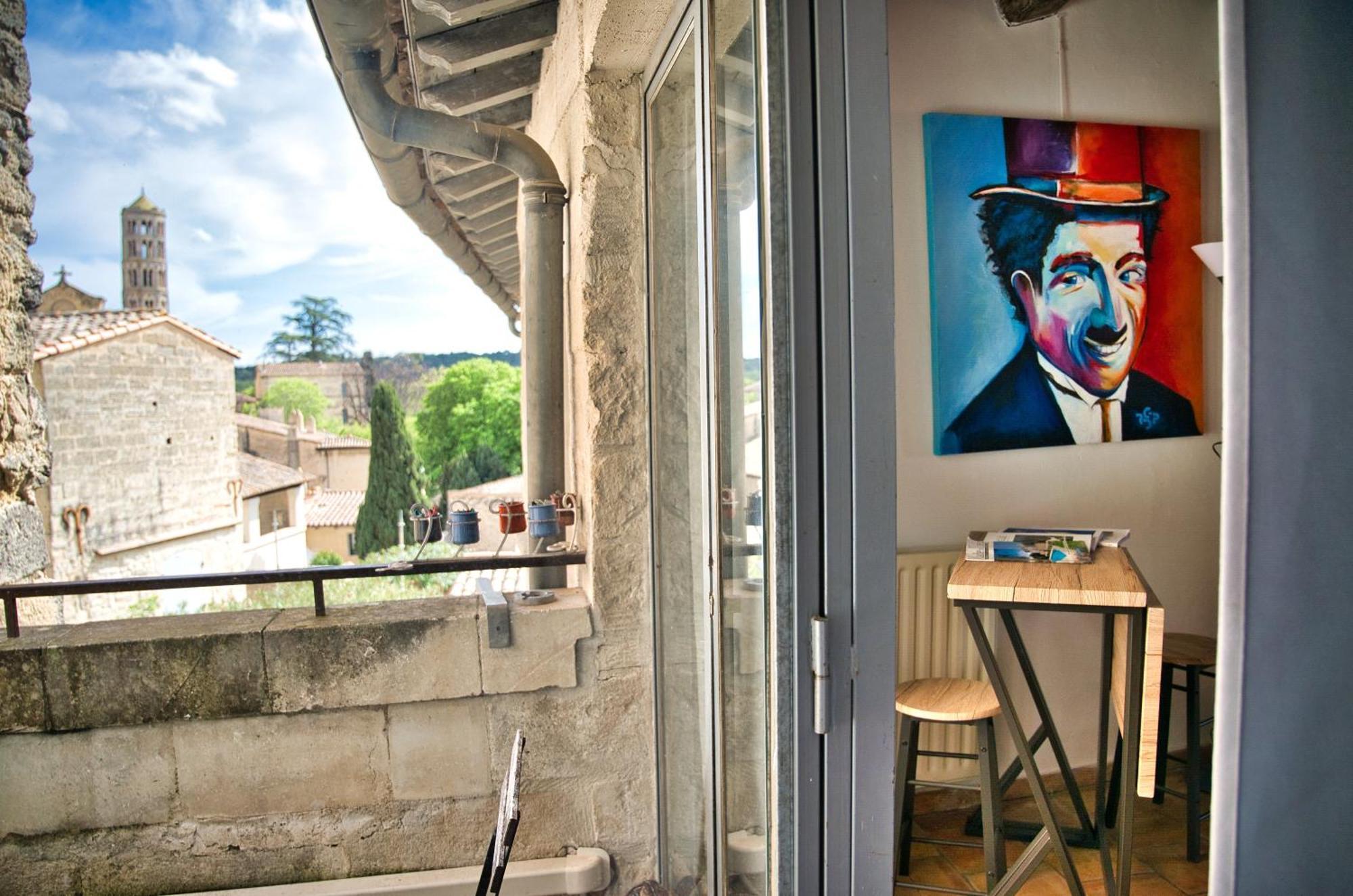 Chambre D'Hote Vue Exepitonnelle Uzès Exterior foto