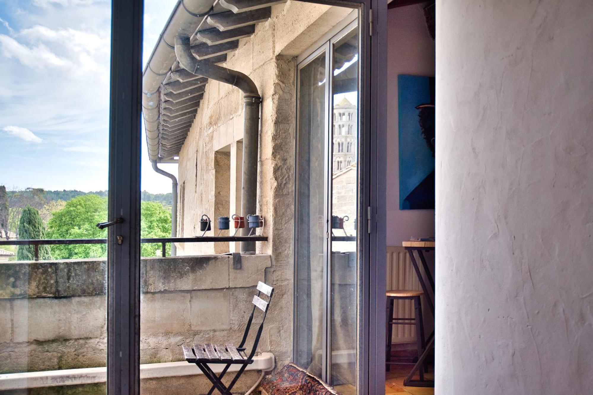 Chambre D'Hote Vue Exepitonnelle Uzès Exterior foto